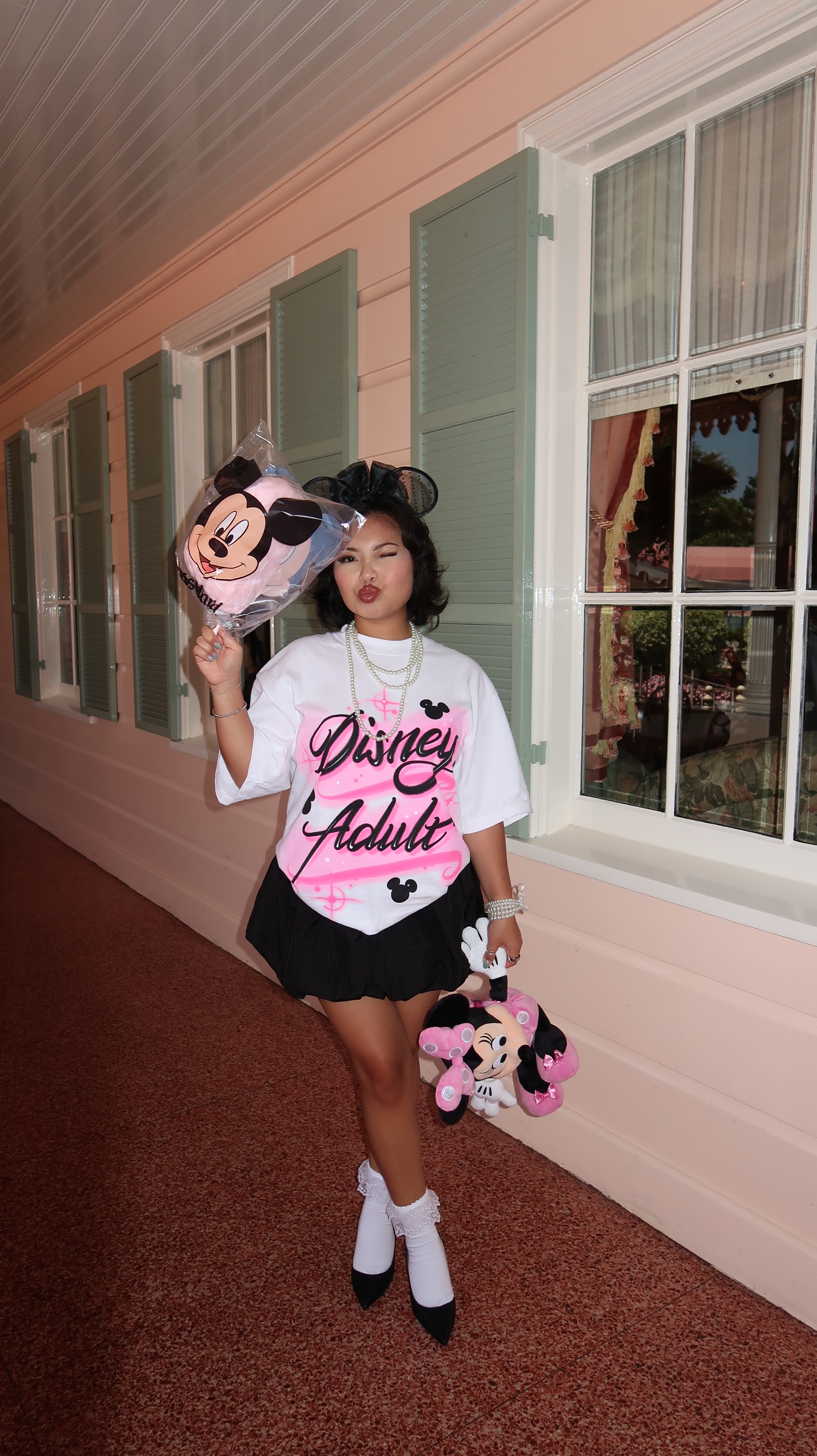 "DSNY Adult Pink"- Graphic Tee