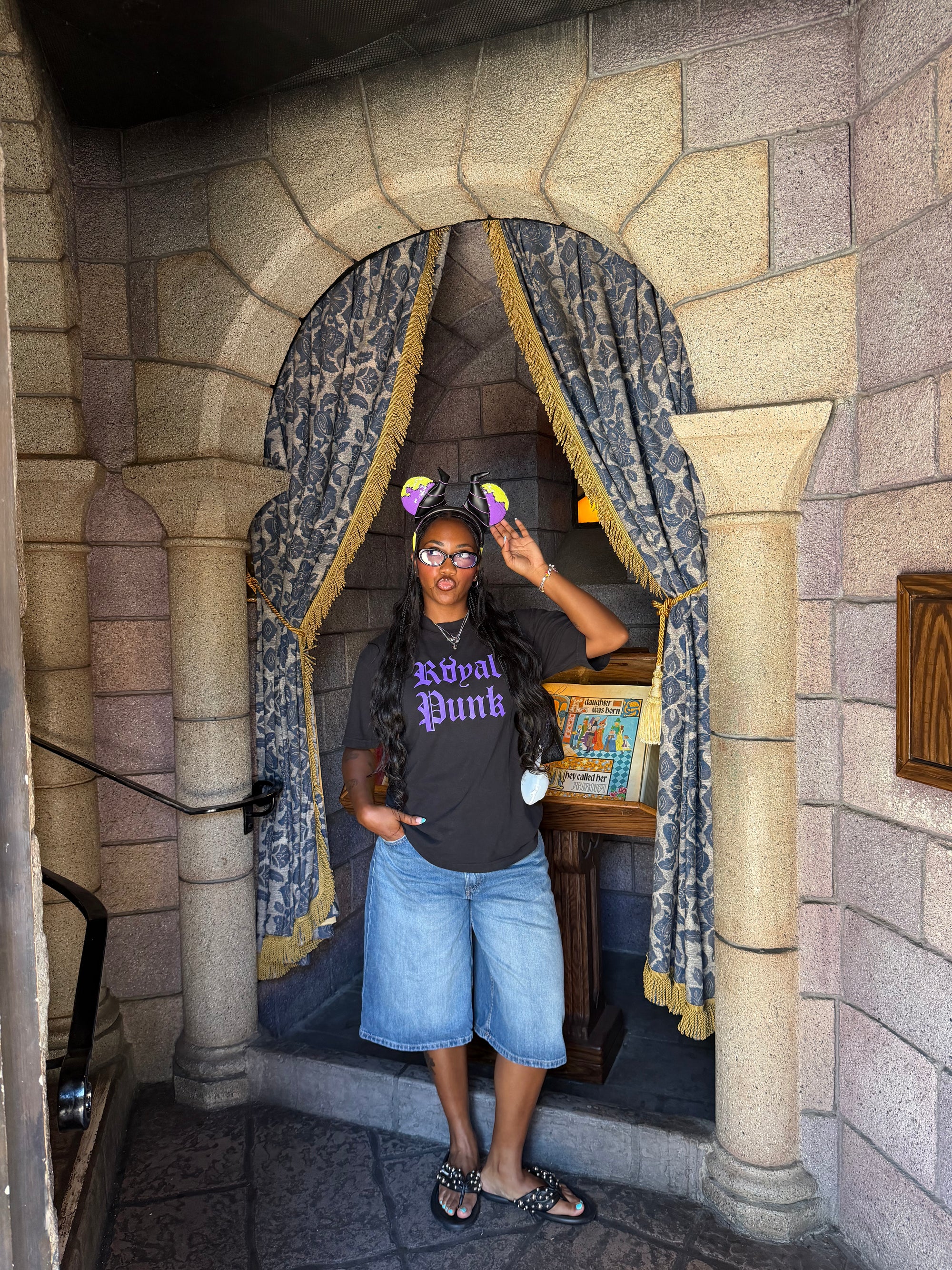 "Royal Punk"- Graphic Tee