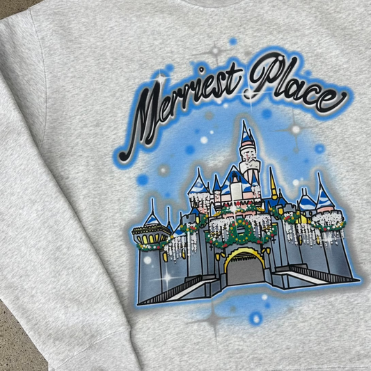 "Merriest Place"- Crewneck