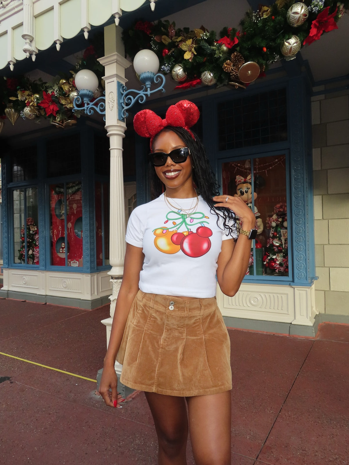"Ornaments"- Full Length Baby Tee