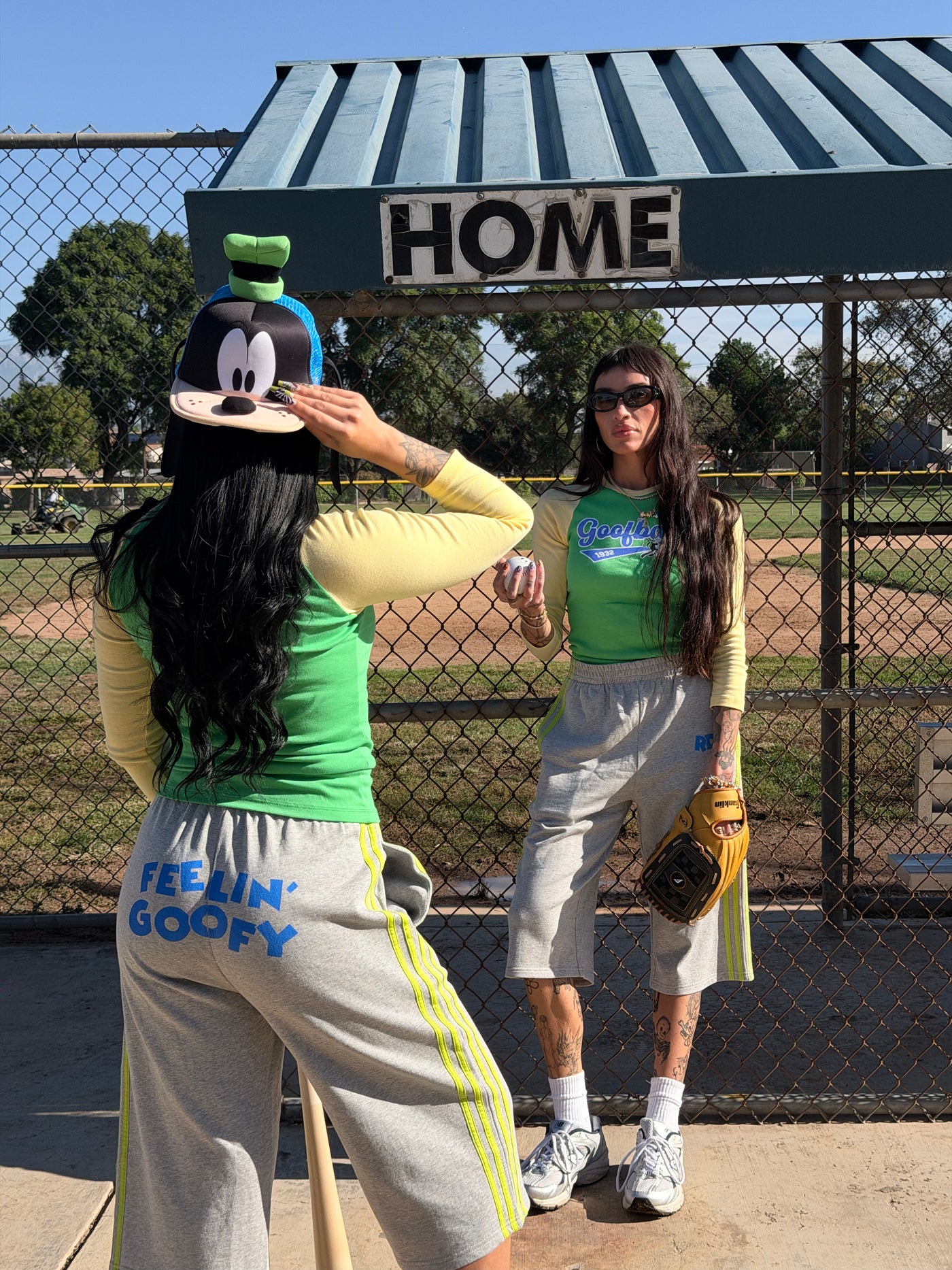 "Feelin' Goofy"- Capri Shorts