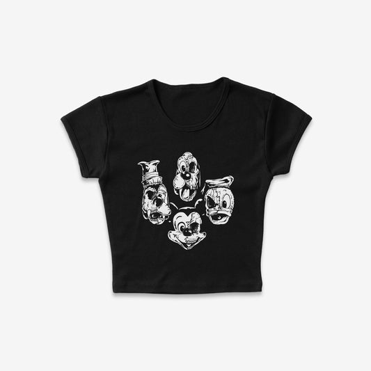 "Skelly"- Baby Tee