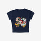 "Santa & Friends"- Baby Tee