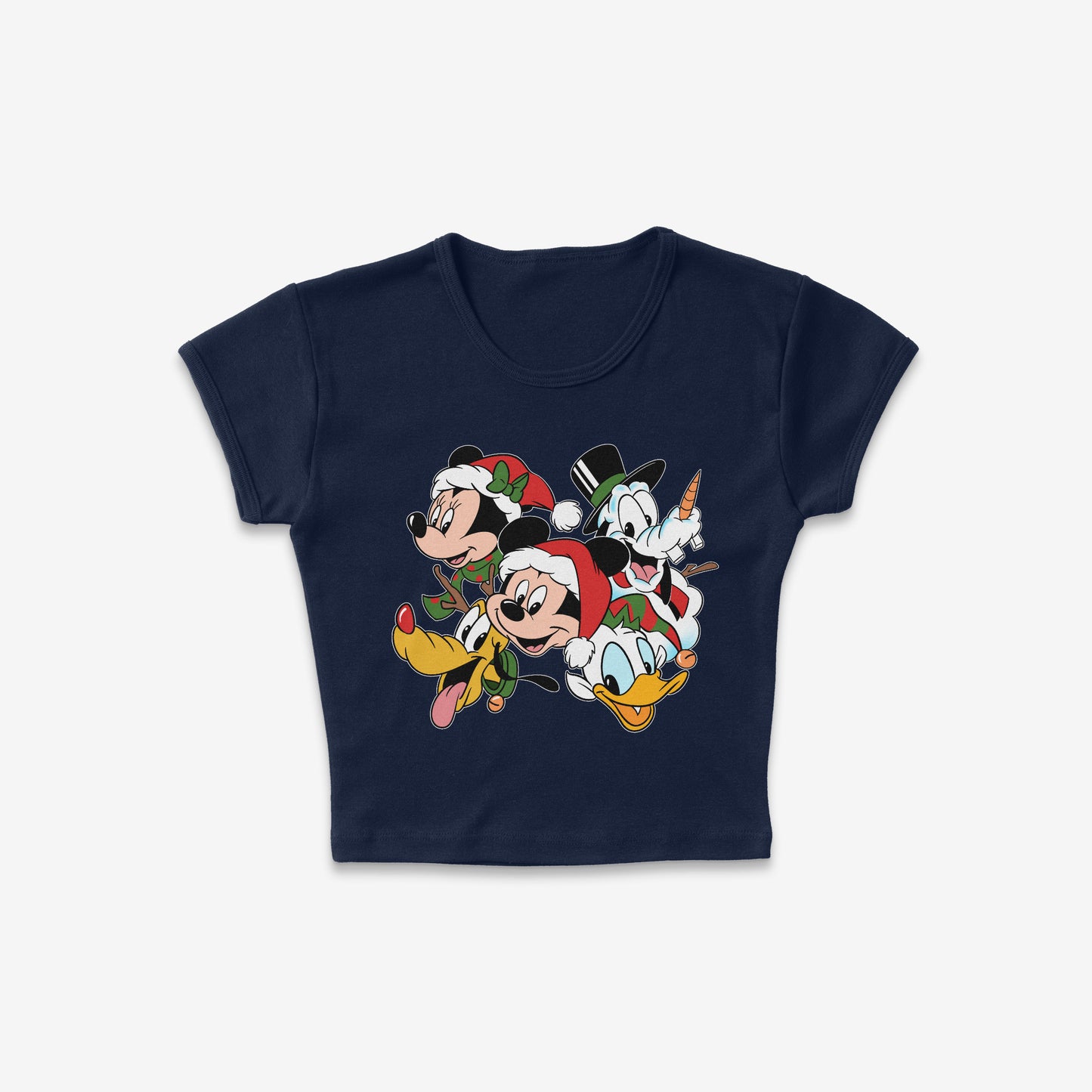 "Santa & Friends"- Baby Tee